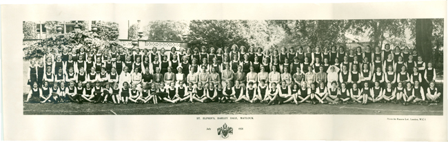 1938 St Elphin's school photo